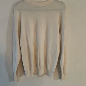 Men's Andrew Rohan cream Sweater
